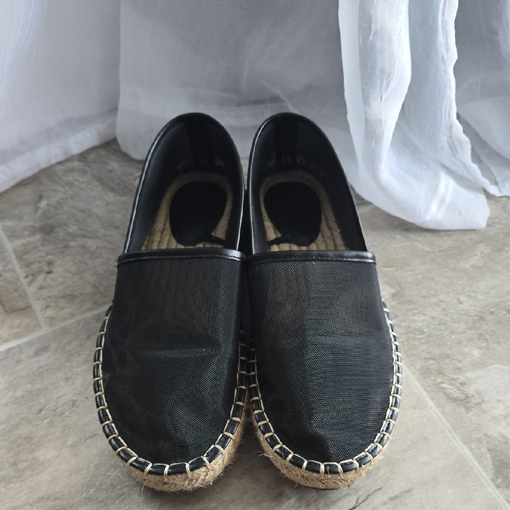 Zara mesh espadrilles